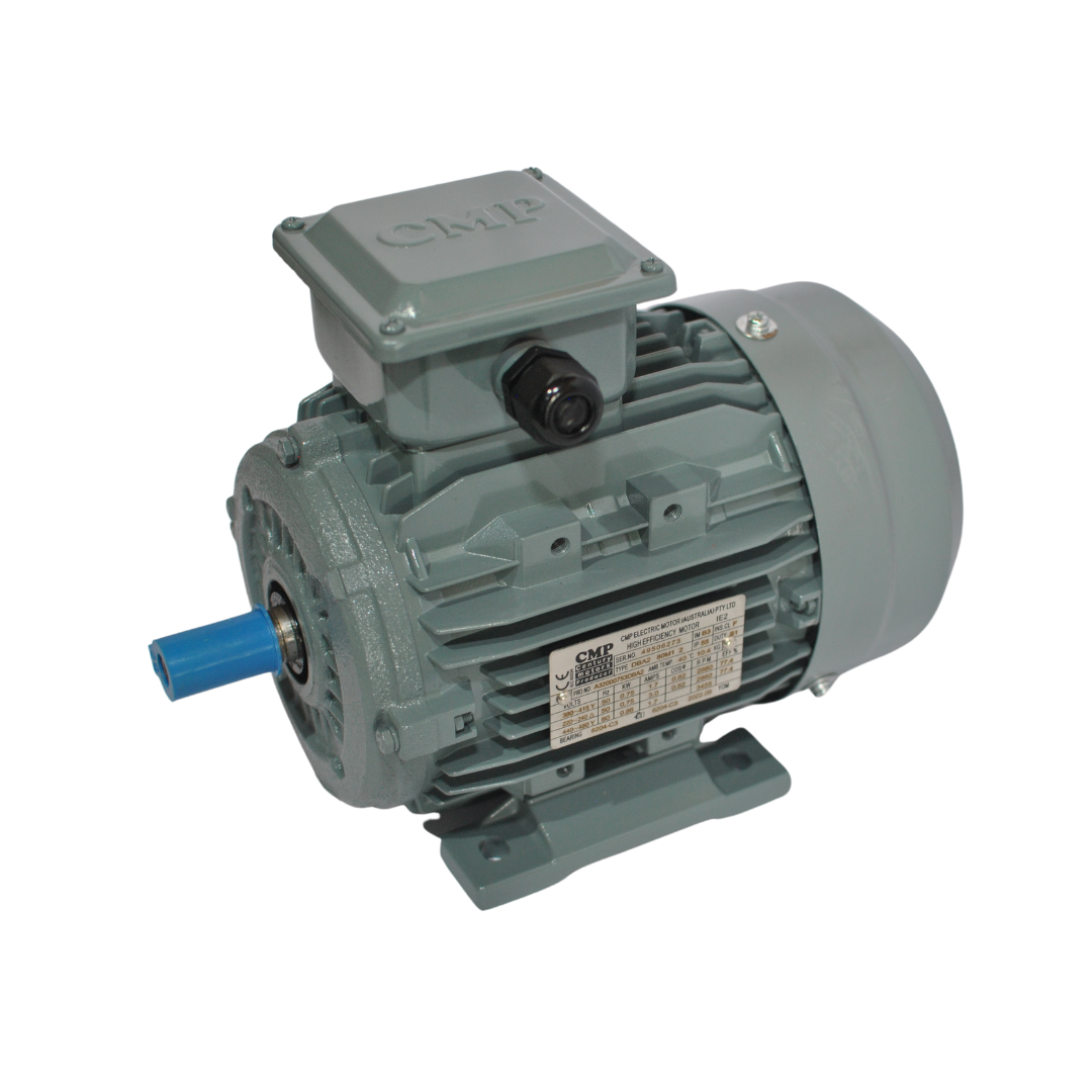 CMP HIGH EFFICIENCY IE2 AC MOTOR, 100HP/75KW 2POLE(2850RPM) B14,FACE MOUNTED